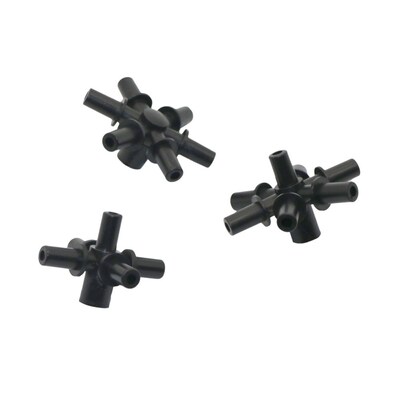 6mm Interfaces Multiple Joints Cross-Connect Connectors Five