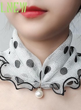 17 Styles Pearl Lace Variety Scarf Dropshipping Pearl Decora