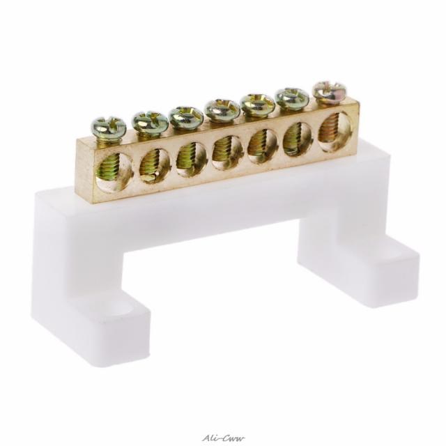 7 Positions Electric Cable Connector Screw Barrier Terminal