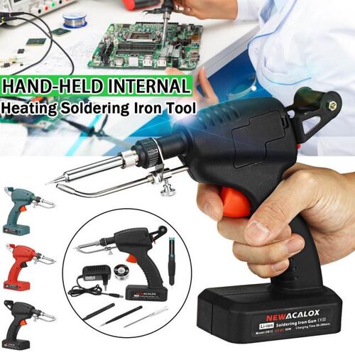 80W Li-ion Cordless Soldering Iron DC 12V Electric Soldering