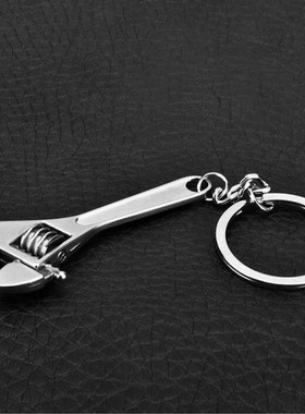 1pcs Creative Tool Wrench Spanner Key Chain Ring Keyring Met