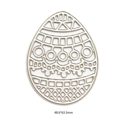 Easter Egg Metal Cutting Dies Stencil DIY Scrapbooking Album