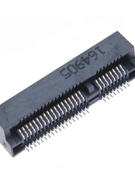 Mini PCIE 52Pin Connector Socket 5.2mm Mini PCI-Express 52Pi