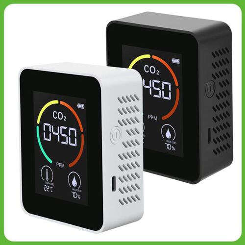 3 IN 1 CO2 Meter Digital LCD Screen Temperature Humidity Sen