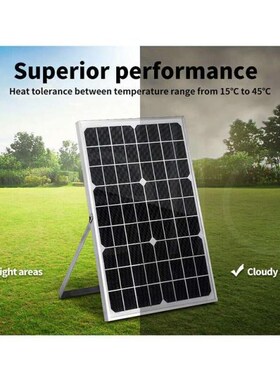 150W Solar Panel Kit 12V USB With 30A Solar Charger Controll