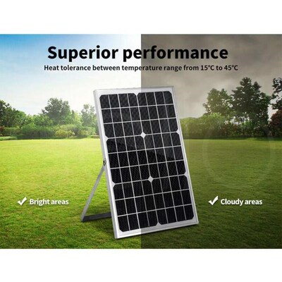 150W Solar Panel Kit 12V USB With 30A Solar Charger Controll