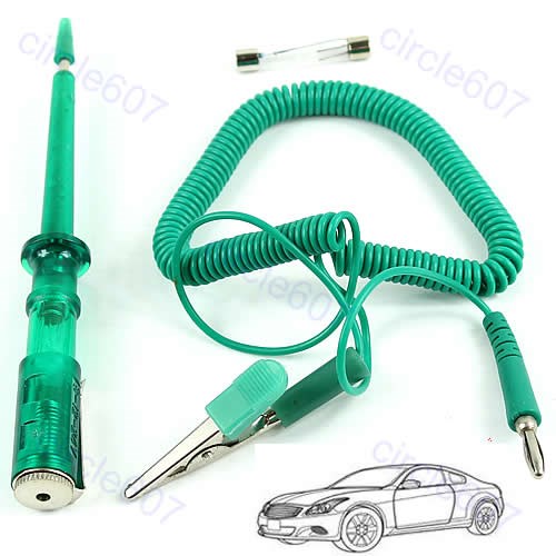 Durable Auto Circuit Tester 6V 12V 24 Volts Voltage Gauge Ca