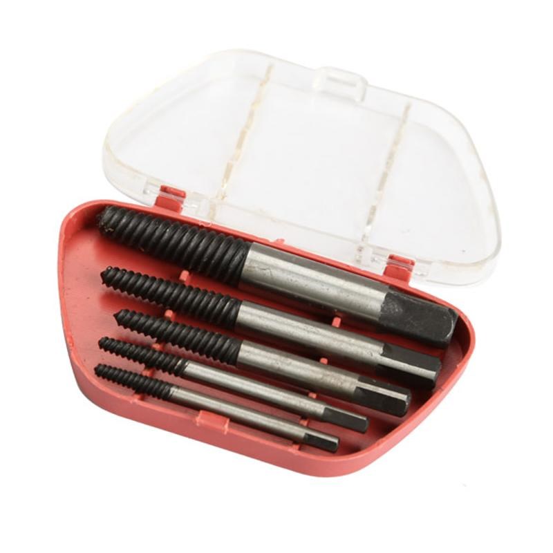 5Pcs 3mm-18mm Steel Screw Extractor Set Bolt Stud Remover To
