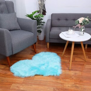 Plush Rug Shaggy Floor Mat Thick Carpet For Living Room Plus
