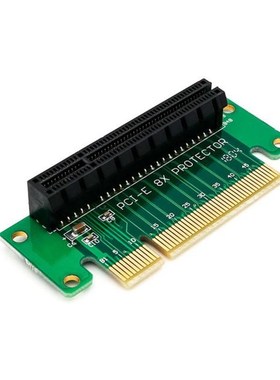 PCI-E PCI Express 8X 90 Degree Adapter Riser Card For 1U Com