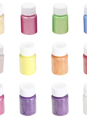 12 Pcs/set DIY Crafts Jewelry 12-color Pearl Powder Pigment
