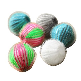6pcs nylon laundry ball decontamination washing machine wash