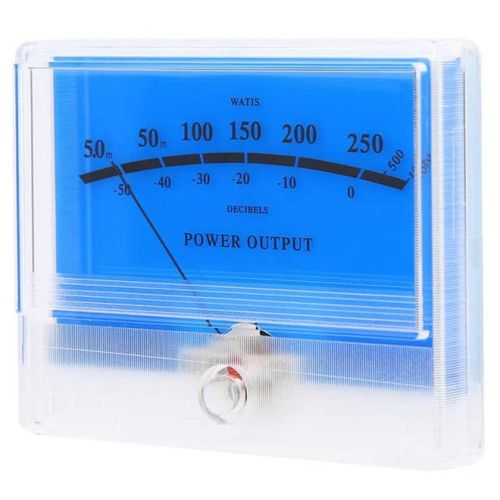 TN-90A-BGB-S0466 VU Meter Header Pointer Ammeter Level Meter