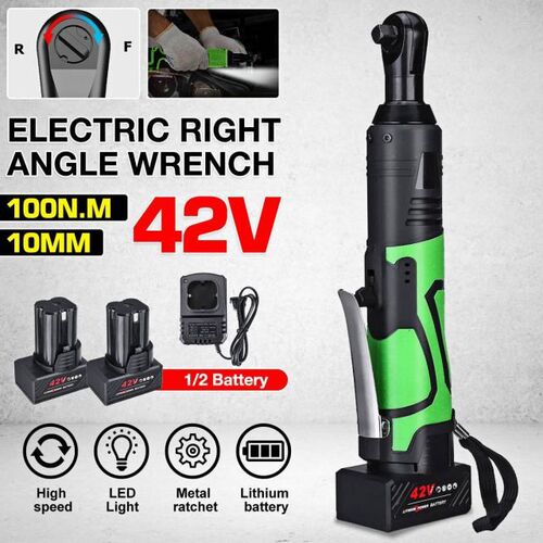 100N.m Cordless Electric Wrench 42V 3/8'' Ratchet Wrench Set