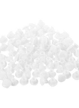 100 pcs home furniture decor 5 mm white plastic hole drillin