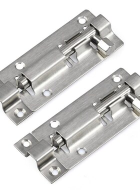 2PCS 3 Inches Barrel Bolt Latch Stainless Steel Sliding Bolt