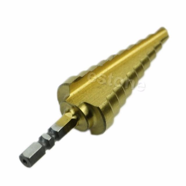 6mm to 25mm Steps HSS Holes Cutter Step Cone Drill Bit Hex S