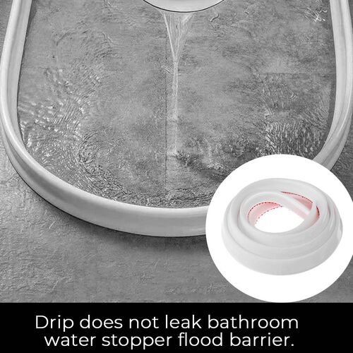Bathroom Water Stopper Water retaining strip Bathroom door w
