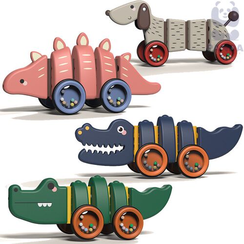 Baby Drag Toys Childrens Hand Pull Rope Drag Toys Learn To
