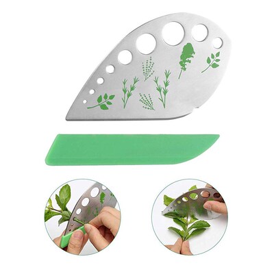 Vegetable Herb Stripper Peeler Stainless Steel Vegetable Lea