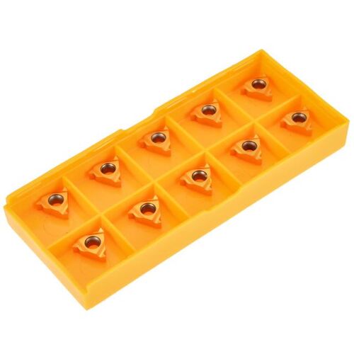 10Pcs Golden 11IR A60 Carbide Insert with Plastic Box High H