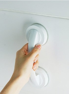 Free Installation Suction Cup Handrail for Glass Door Bathro