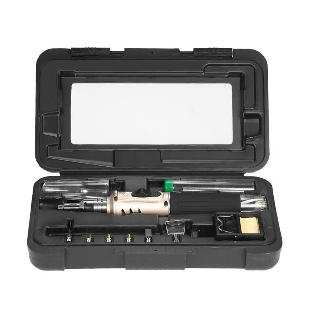 10 in 1 Professional Pen-style Butanes  Soldering Iron Set 2