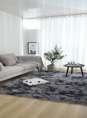 Multisize Carpet Tie Dyeing Plush Soft Carpets For Living Ro
