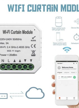 WiFi Smart Curtain Switch Module Roller Blinds Shutter Motor