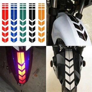 Motorcycle Reflective Stickers Wheel on Fender Waterproof Sa
