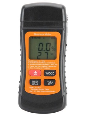 2in 1 Dual Pins Digital Wood Moisture Meter Humidity Tester