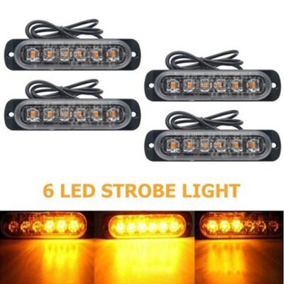 Ultra thin Warning Lights Motorcycle pickup flashing lights