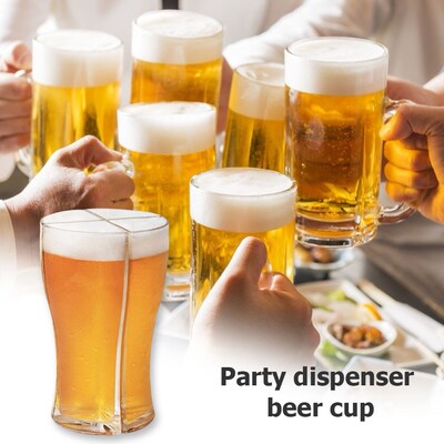 4pcs Creative Acrylic Portable Liquor Divider Liquor Dispens