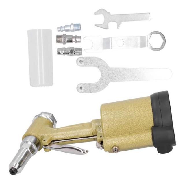 Air Riveter Industrial 3-Jaw Riveting Tool Air Hydraulic Riv