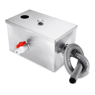 8LB Commercial 5GPM Gallons Per Minute Grease Trap Intercept
