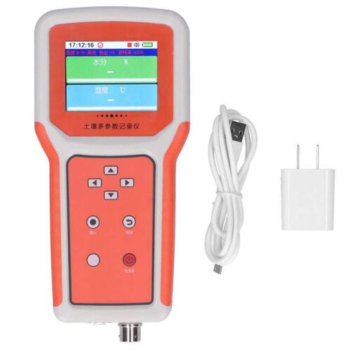 Soil Meter 2.8in LCD Screen Temperature Humidity Recorder So