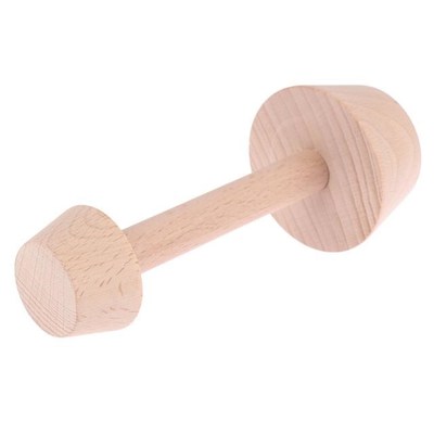 Portable Wooden Double Sides Pastry Egg Tart Pusher Eggtart