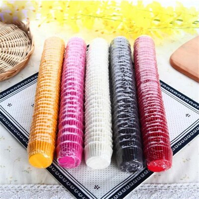 1000PCS 25x21mm Mini Colorful Paper Cake Cupcake Liner Bakin