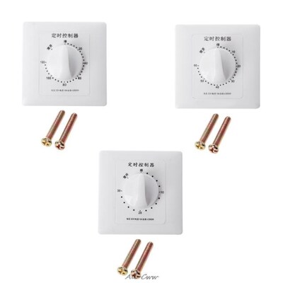 AC 220V 30/60/120 Min Timer Switch Pump Mechanical Countdown