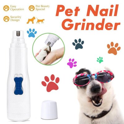 Automatic Pet Nail Grinder Dog Nail Clippers Painless Electr