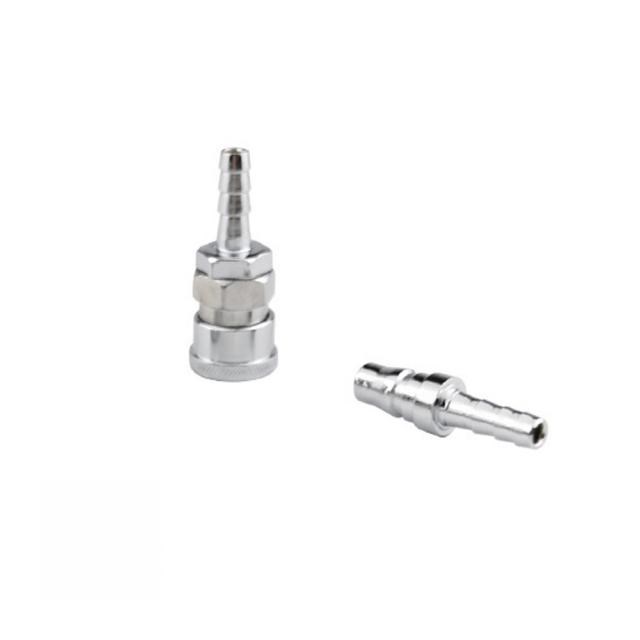 2 Pieces Hardened Steel Pnemmatic Fitting Quick Release Conn
