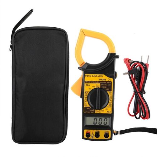 DT266 Clamp Meter Digital Clamp Multimeter 1999 Counts AC DC