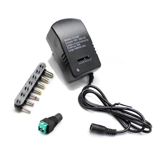 Universal Source 12V Volt Power Supply Adjustable Transforme