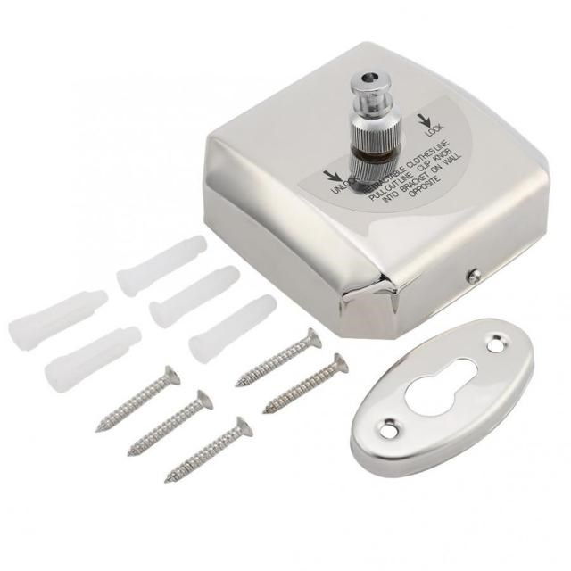 Square Stainless Steel Retractable Clothes Line Indoor Laund