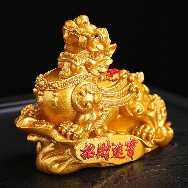 貔貅摆件招财进宝办公室茶桌玄关家居装饰摆设禅意车载摆件礼物