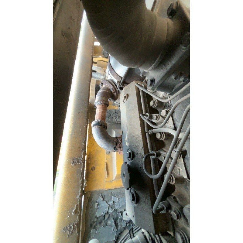 挖掘机配件山重JCM907D消声器排气管消音器增压器接管波纹管