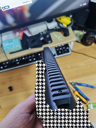 3d打印模型旱迪tec9上下导轨侧导轨个性化摆件