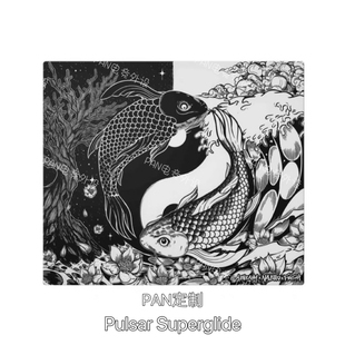 派世Pulsar Superglide 限量版同款复刻电竞钢化玻璃鼠标垫FPS