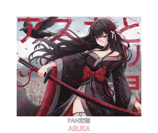 Gamesense Asuka Sonar 电竞钢化玻璃鼠标垫同款复刻FPS无畏契约