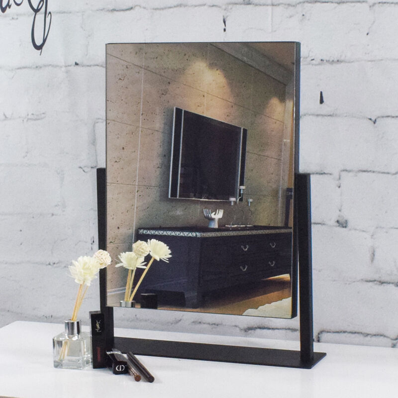 婷尔美大号台式化妆镜子高清影楼梳妆镜家用卧室化妆镜子可调节梳